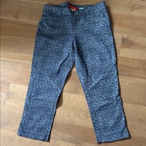 Cartonnier Men's Navy Patterned Chinos